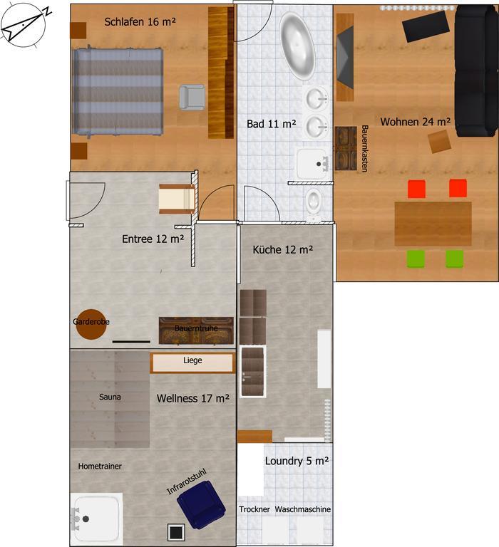 Grinzens Gerda Wellness Apartment מראה חיצוני תמונה